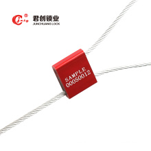 JCCS005 Cable de plástico Sello de bloqueo de acero galvanizado de acero de cable para el sello del sello de cable ISO de 3 mm